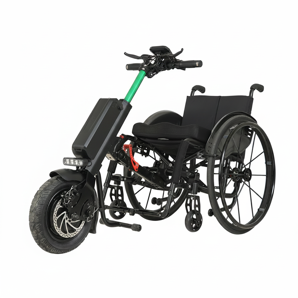 Electric Wheelchair Motor Attachment