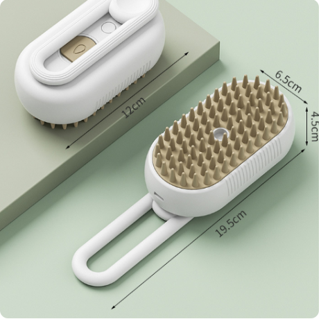 Pet Spray Massage Brush for Cats and Dogs