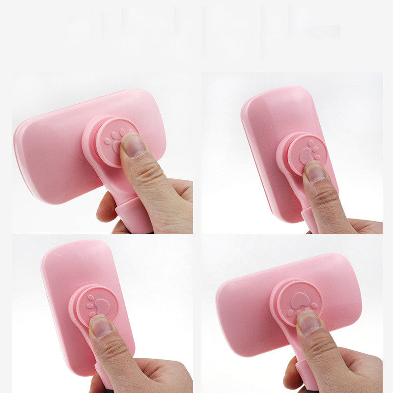 Automatic Pet Hair Remover Brush for Dogs and Cats